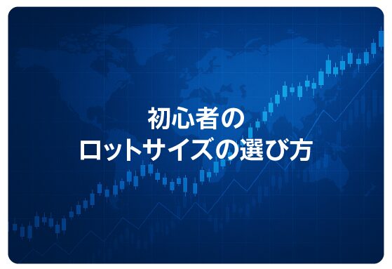 初心者のロットサイズの選び方