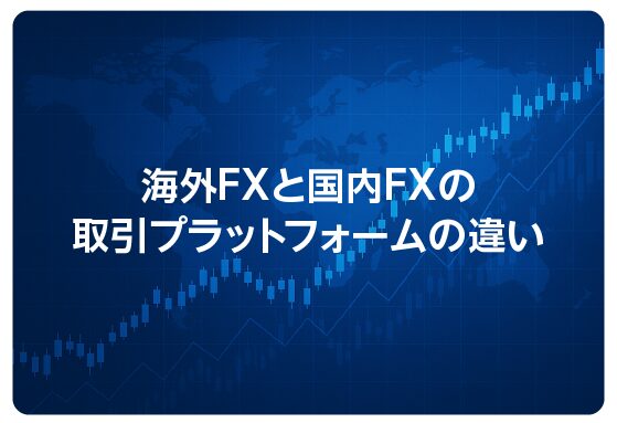 海外FXと国内FXの取引プラットフォームの違い