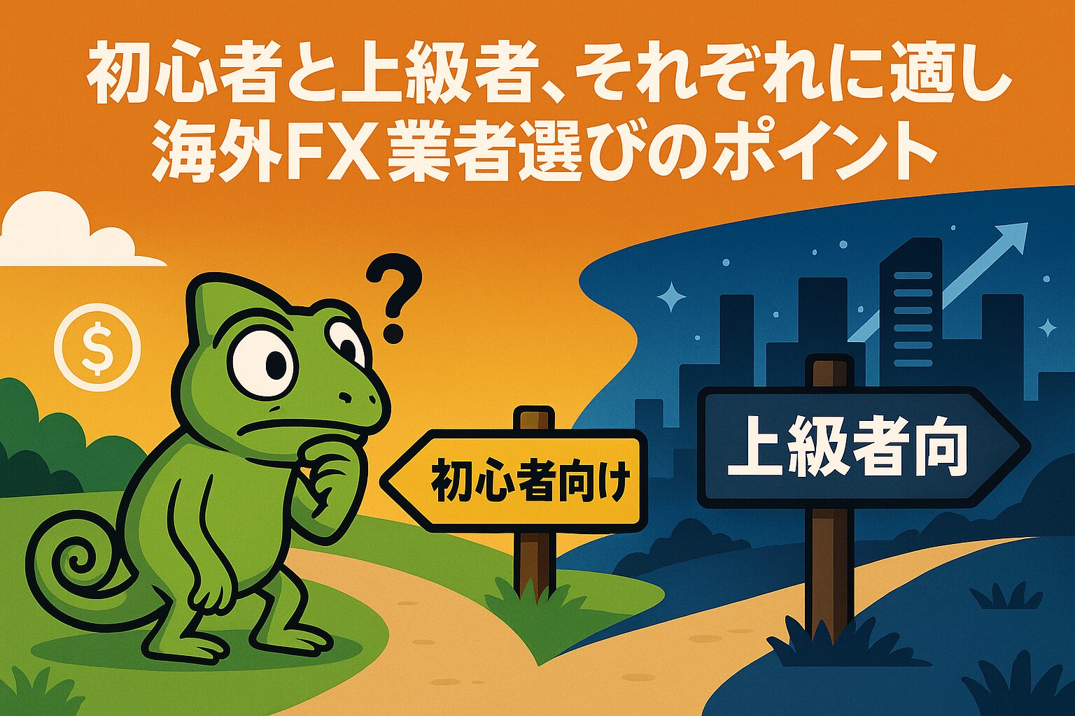 初心者と上級者それぞれに適した海外FX業者選びのポイント