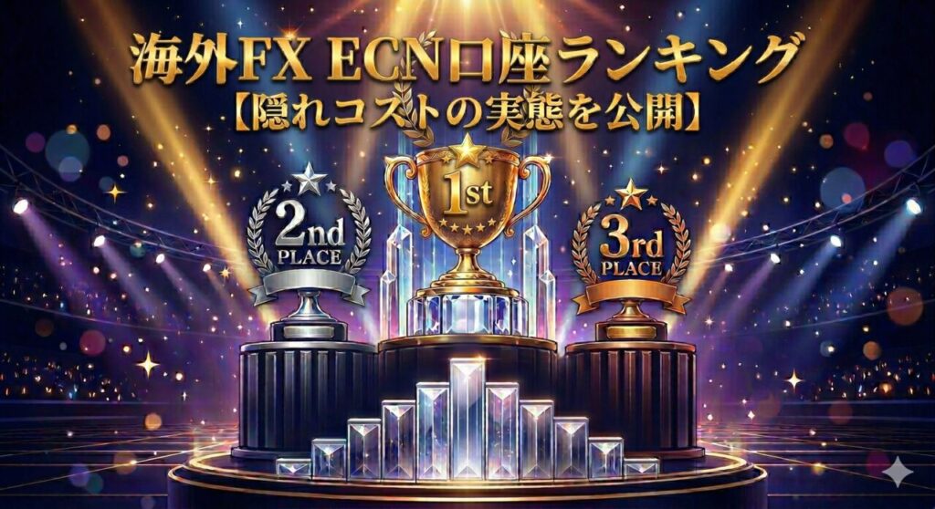 海外FXECN口座ランキング【隠れコストの実態を公開】
