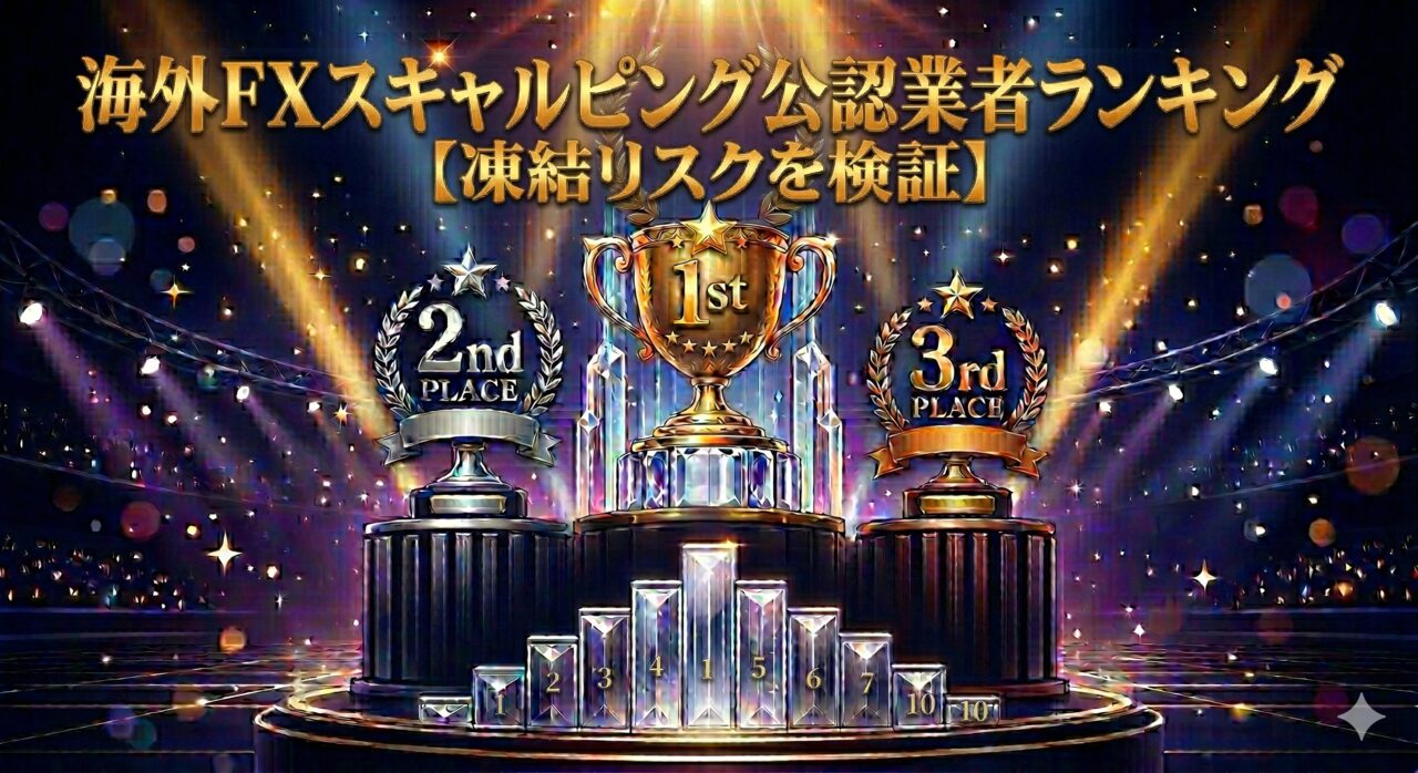 海外FXスキャルピング公認業者ランキング【凍結リスクを検証】